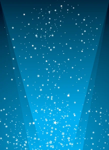 Stjärnklar natt — Stock vektor