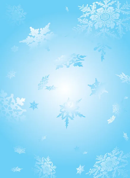 Snowflake subtle — Stock Vector