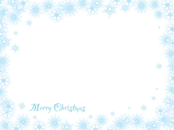 Flocon de neige Noël blanc — Image vectorielle