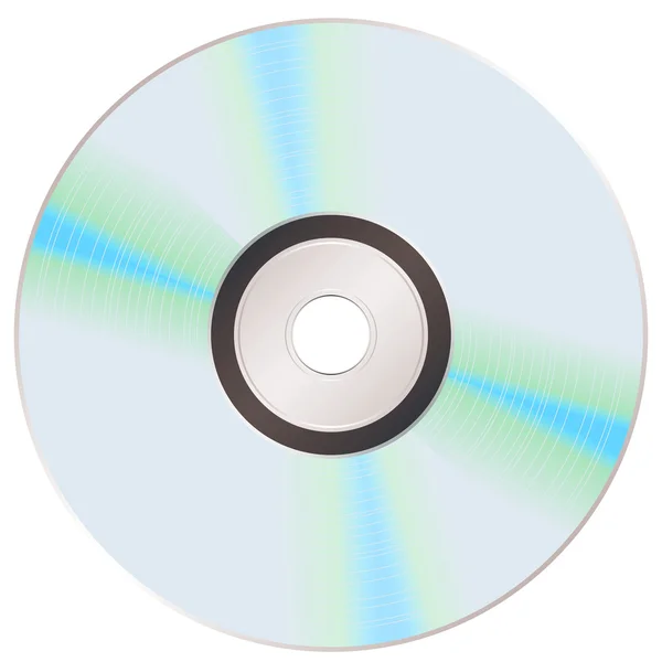 Fényes szivárvány cd — Stock Vector
