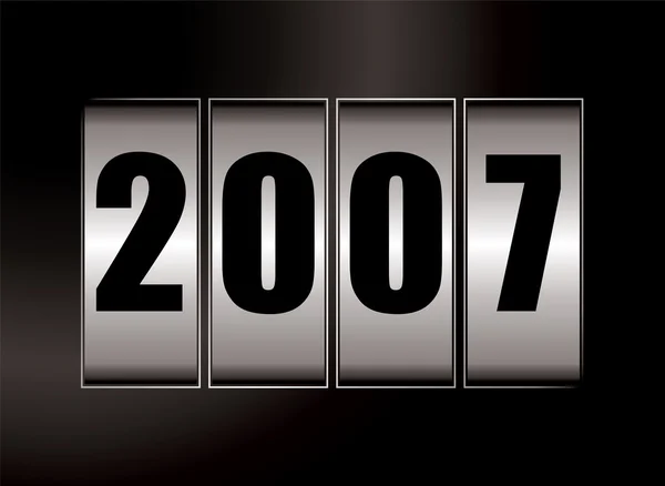 2007 tarihi — Stok Vektör