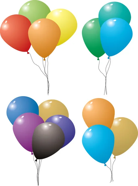 Balloon set — Stock Vector
