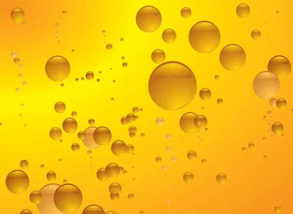 Žlutá bublina — Stockový vektor