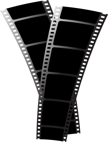 Чорний фільм х2 — стоковий вектор