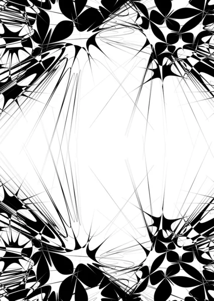 Explosion noir et blanc — Image vectorielle