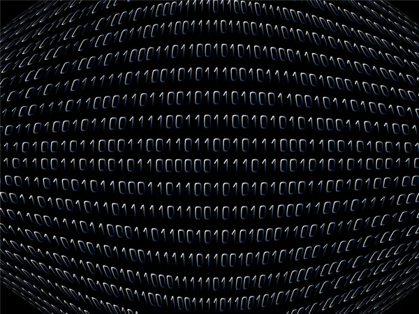 Binära svart hål — Stock vektor