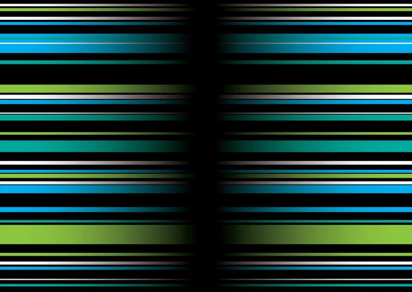 Band groen blauw — Stockvector