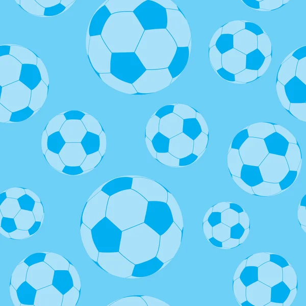 Бесшовные футбольные обои — стоковый вектор