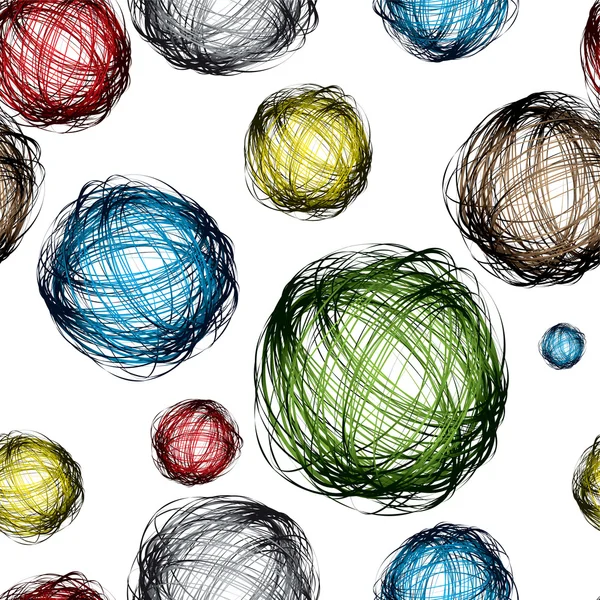 落書きボールの色 — ストックベクタ