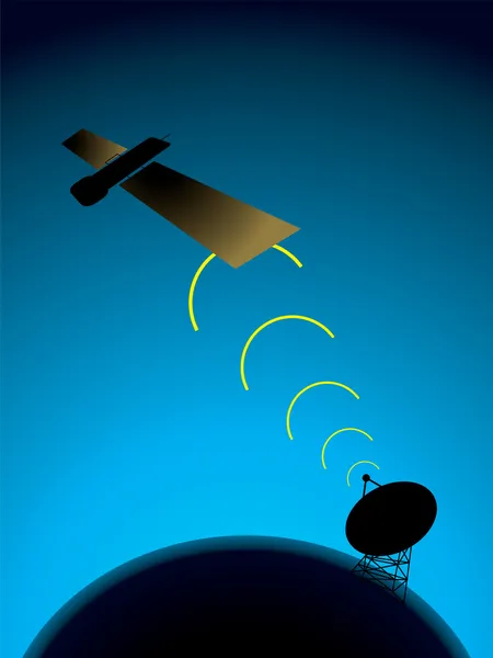 Супутник — стоковий вектор