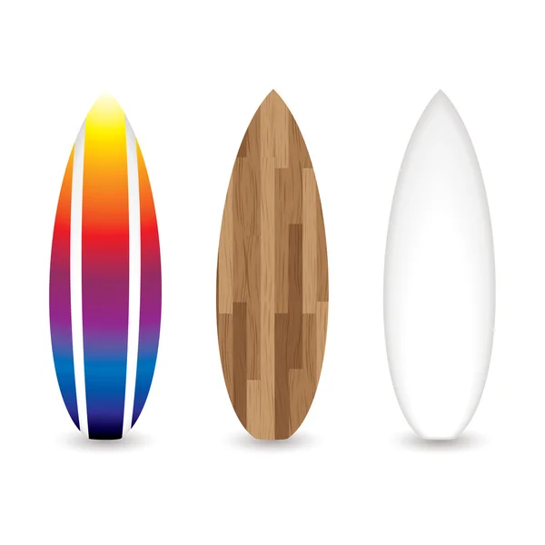 Retro surfboards — Stock Vector