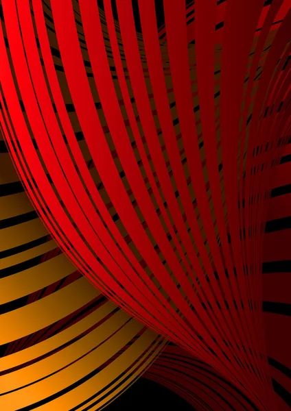 Volet rouge — Image vectorielle