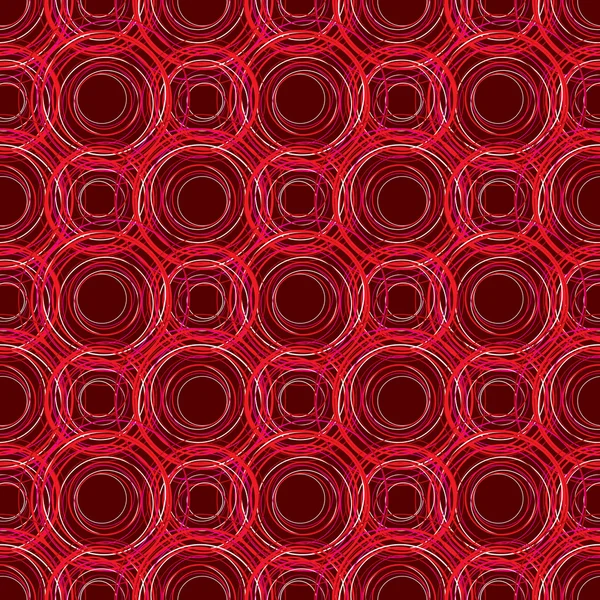 Röda runda upprepa — Stock vektor