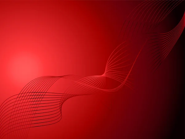 红热波 — 图库矢量图片