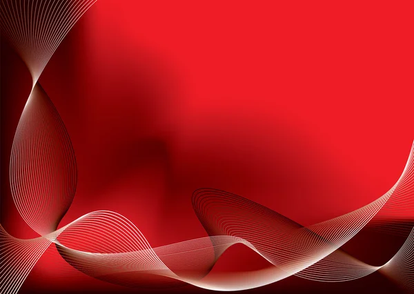 Glissement chaud rouge — Image vectorielle