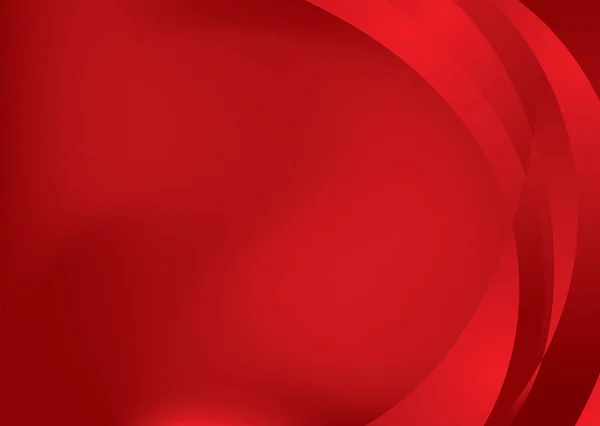 Flux de volets rouges chauds — Image vectorielle