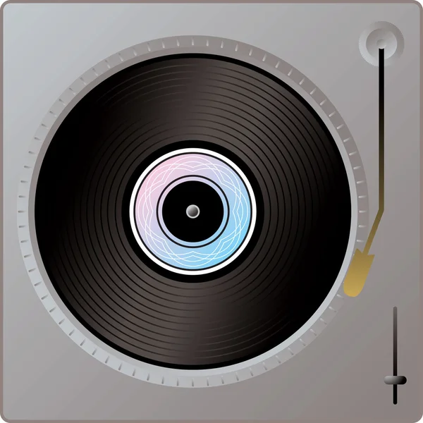 Record player — Stock Vector