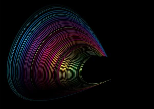 Rainbow surf — Stock vektor
