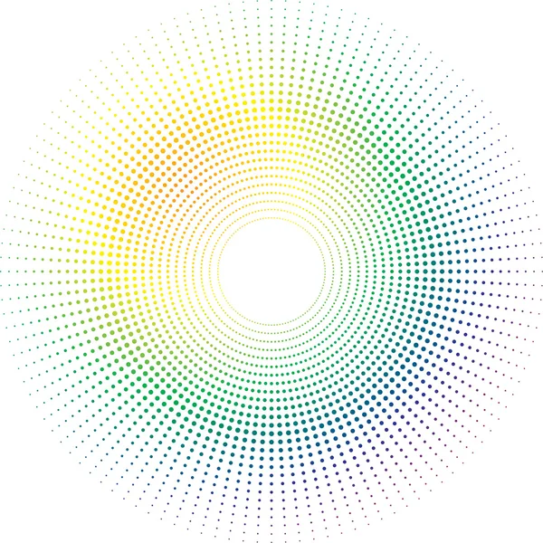 Soleil arc-en-ciel — Image vectorielle
