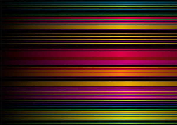 Rainbow stripe glow — Stock Vector