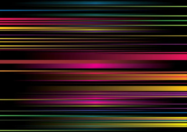 Rainbow stripe ribbon — Stock Vector
