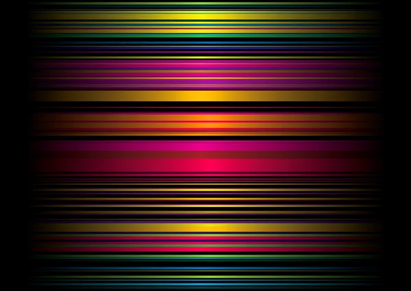 Rainbow stripe slumpmässiga — Stock vektor