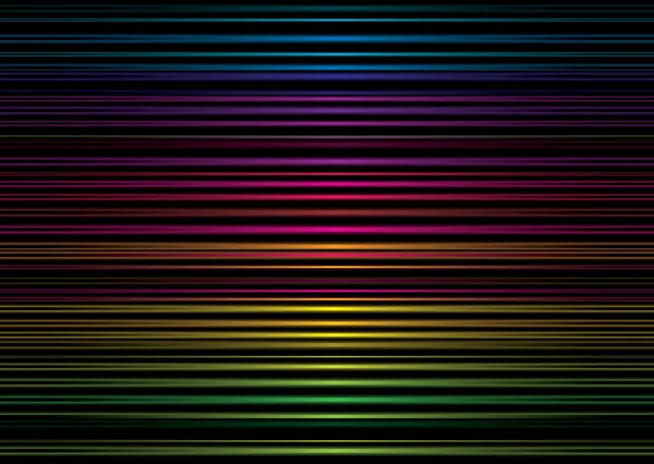彩虹条纹金属 — 图库矢量图片