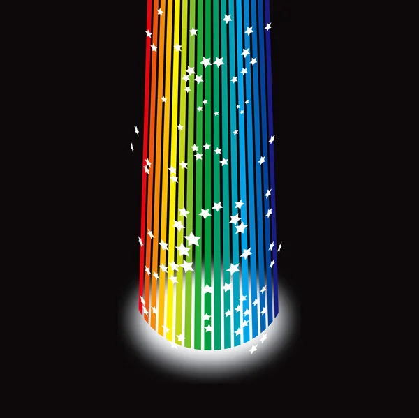 Luz de arco iris — Archivo Imágenes Vectoriales