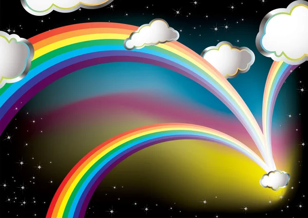 Rainbow dream — Stock Vector