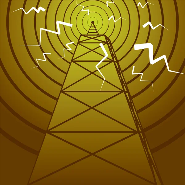 Radiomast无线电桅杆 — 图库矢量图片