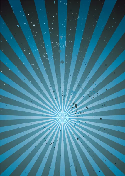 辐射蓝色 grunge 光 — 图库矢量图片