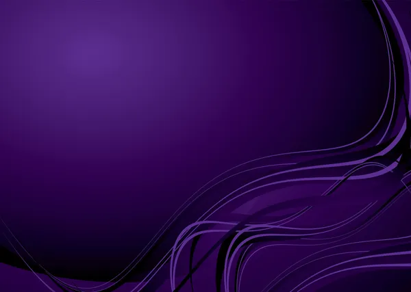 Purple wave flow — Stock Vector