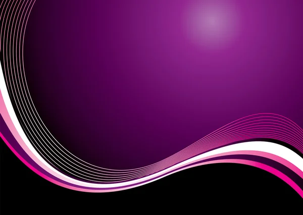 Vague de brume violette — Image vectorielle