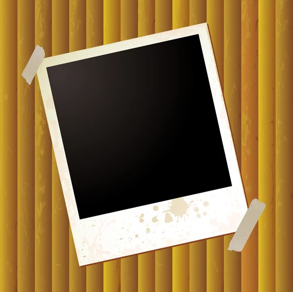 Polaroid ripple single — Stock Vector