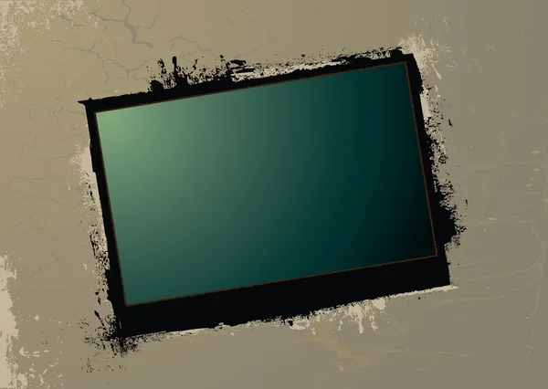 Picture frame grunge — Stock Vector