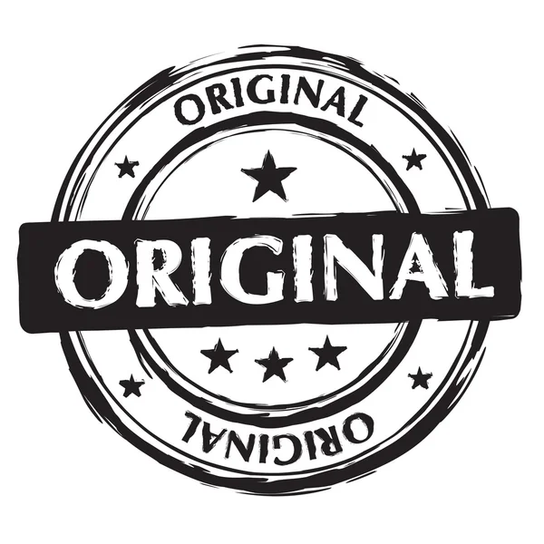 Оригінальний штамп чорнило — стоковий вектор