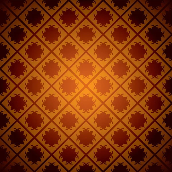 Grille de papier peint orange — Image vectorielle