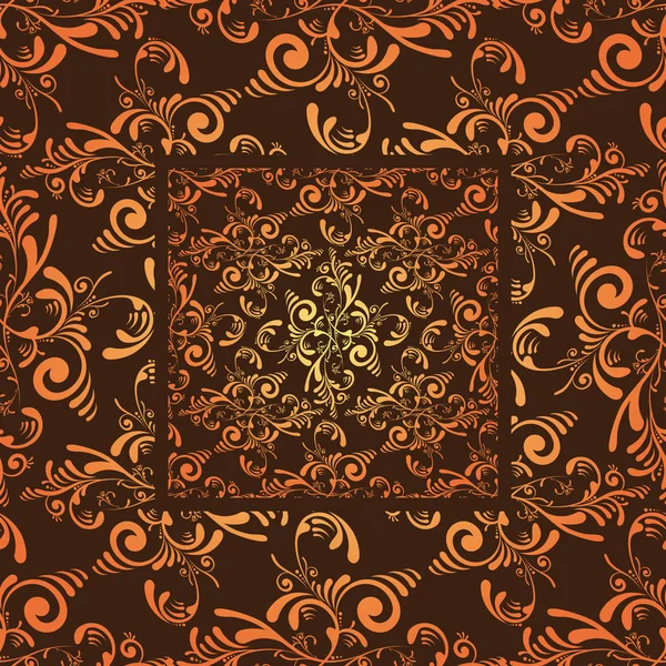 Orange cutout tile — Stock Vector
