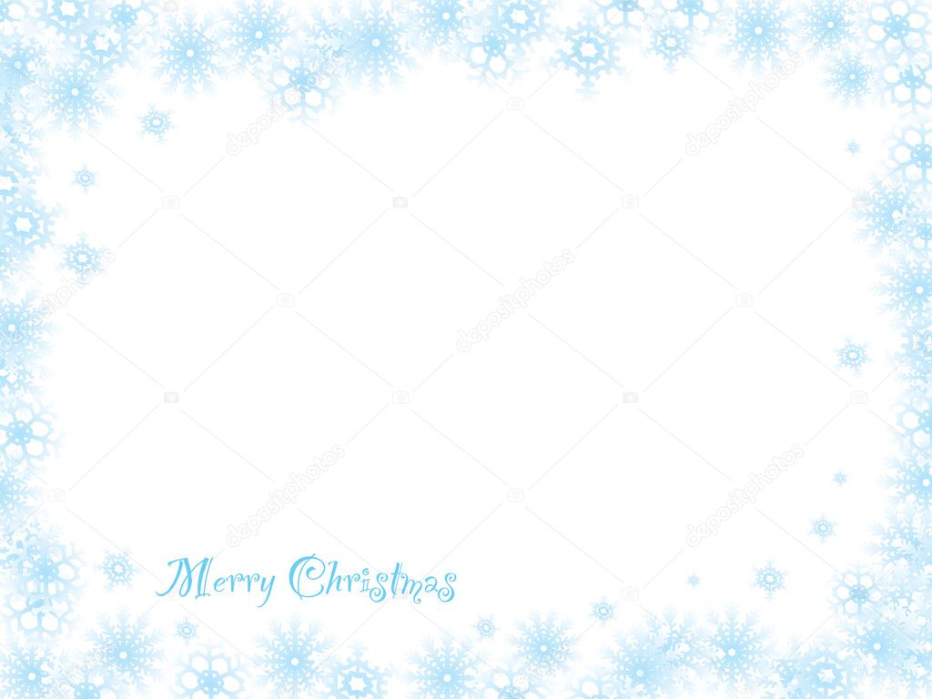 Snowflake christmas white