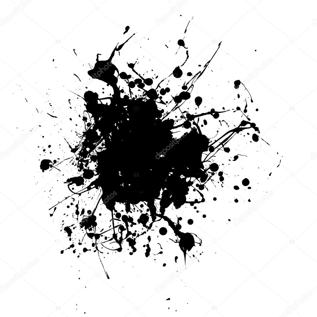 Rounded splat splat Stock Vector by ©Nicemonkey 3414954