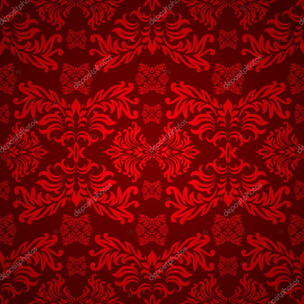 gothic red pattern