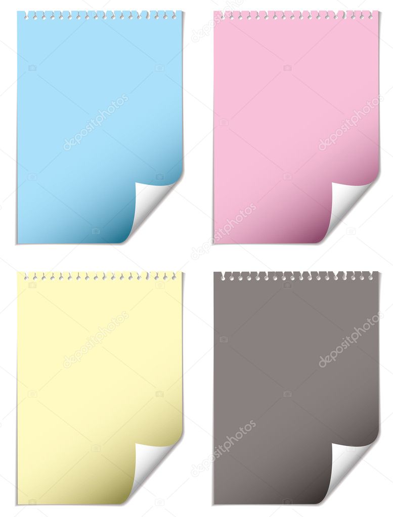 Page curl cmyk