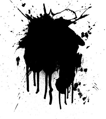 Ink splat clipart