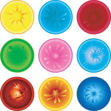 Marbles clipart