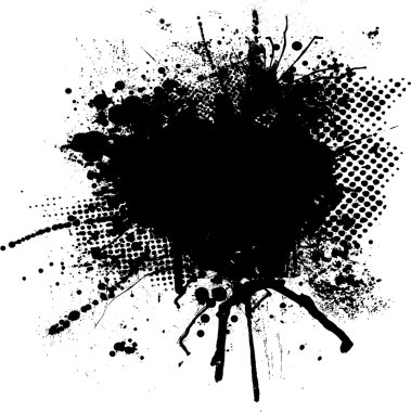 Ink splodge clipart