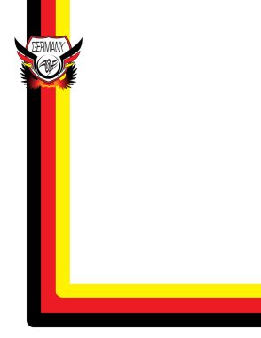Germany background clipart