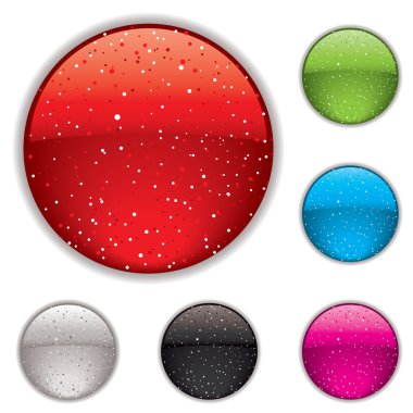 Gel button speckle clipart