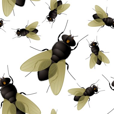 Fly background clipart