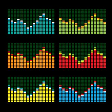 Equalizer variation clipart