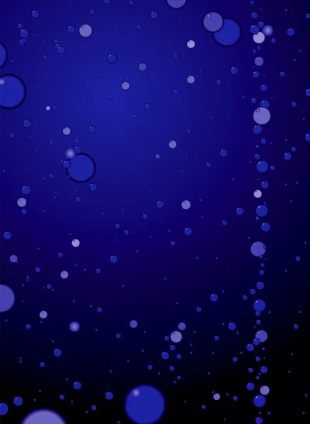Nacht zeepbel — Stockvector